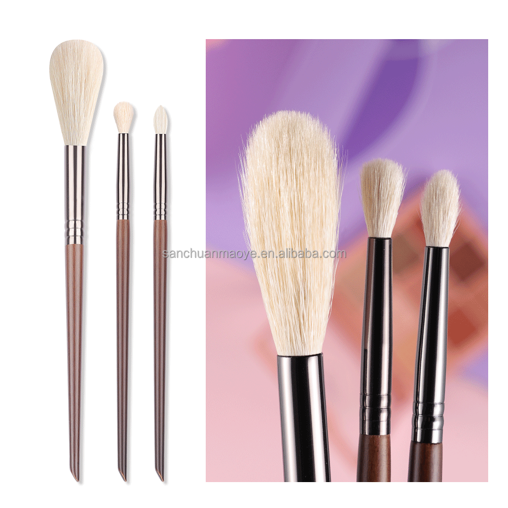 OVW Wholesale 1pcs Goat Hair Round Blush Brush 2023 Hot Sales Makeup Tool Kits N31 Fluffy Cheek Makeup Blending Shader Brushes