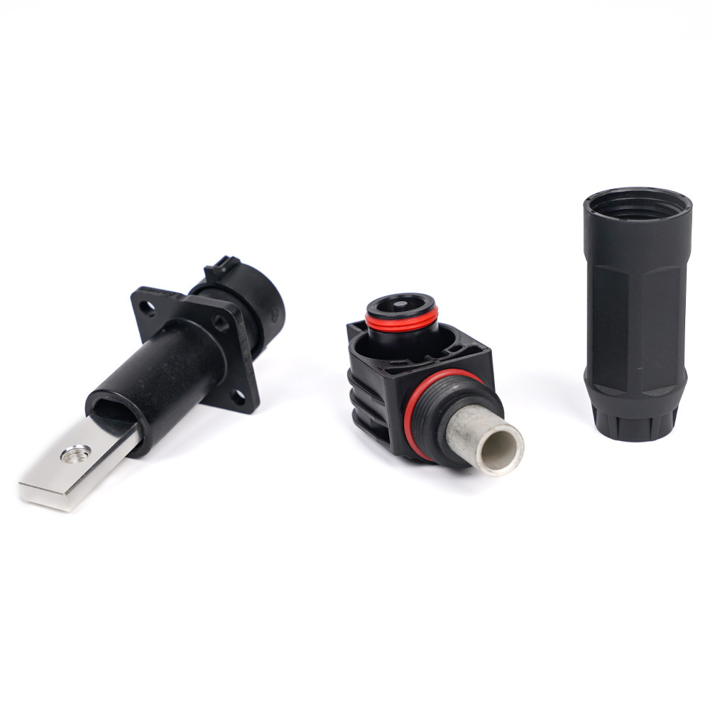 Battery Energy Storage Connector Quick Plug  Waterproof  250A Single Core Plastic HV Battery Storage Connectors ES091