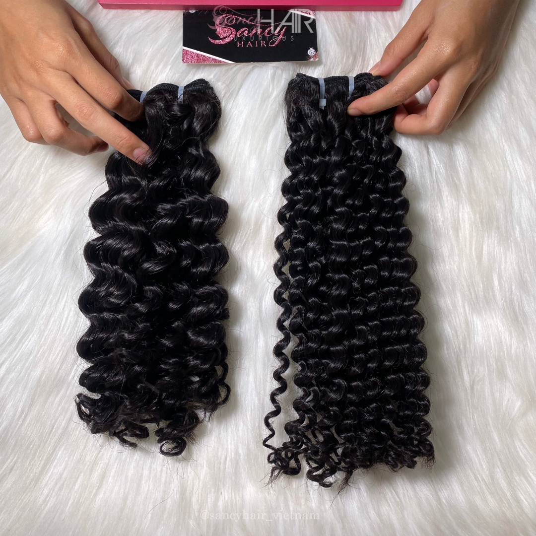 Hot Selling Wavy Model in 2023 In Wavy Human Hair Bundles From 100% Raw Vietnamese Hair Extensions For Wholesale Price