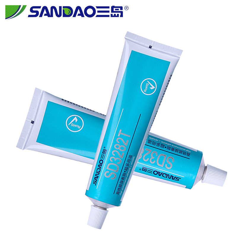 SANDAO-SD3282T Waterproof Heat-Resistant Clear Glue Super Glue  for Instant Strength