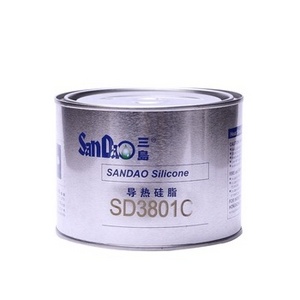 Factory manufacturer wholesale SD3801 gray GPU thermal conductive silicone grease CPU heat dissipation high thermal conductivity