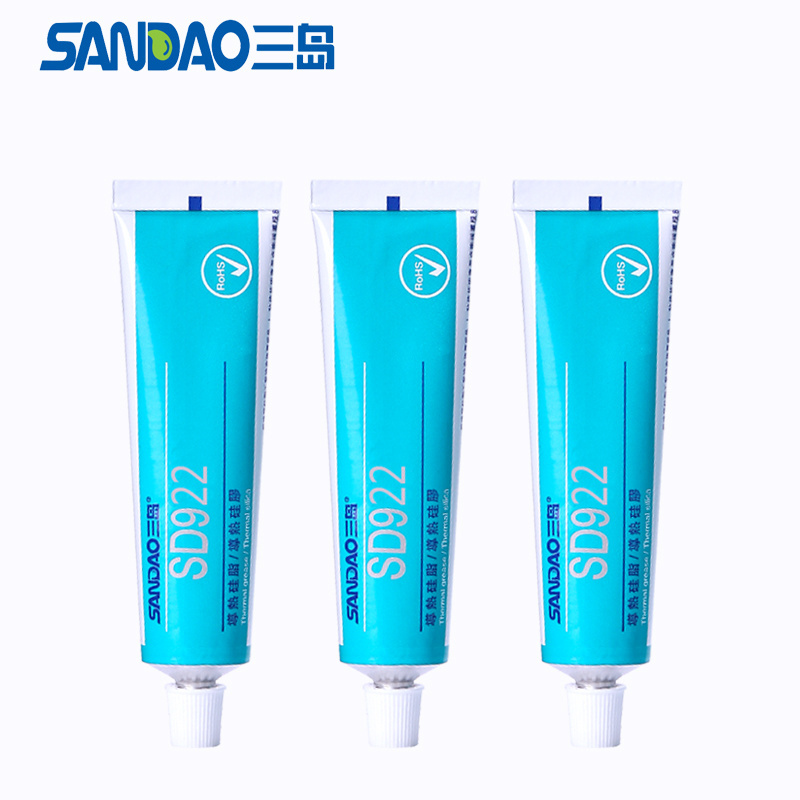 SD922 silicone rubber paste with high thermal conductive rubber glue for electronic component