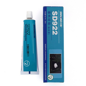 SD922 silicone rubber paste with high thermal conductive rubber glue for electronic component