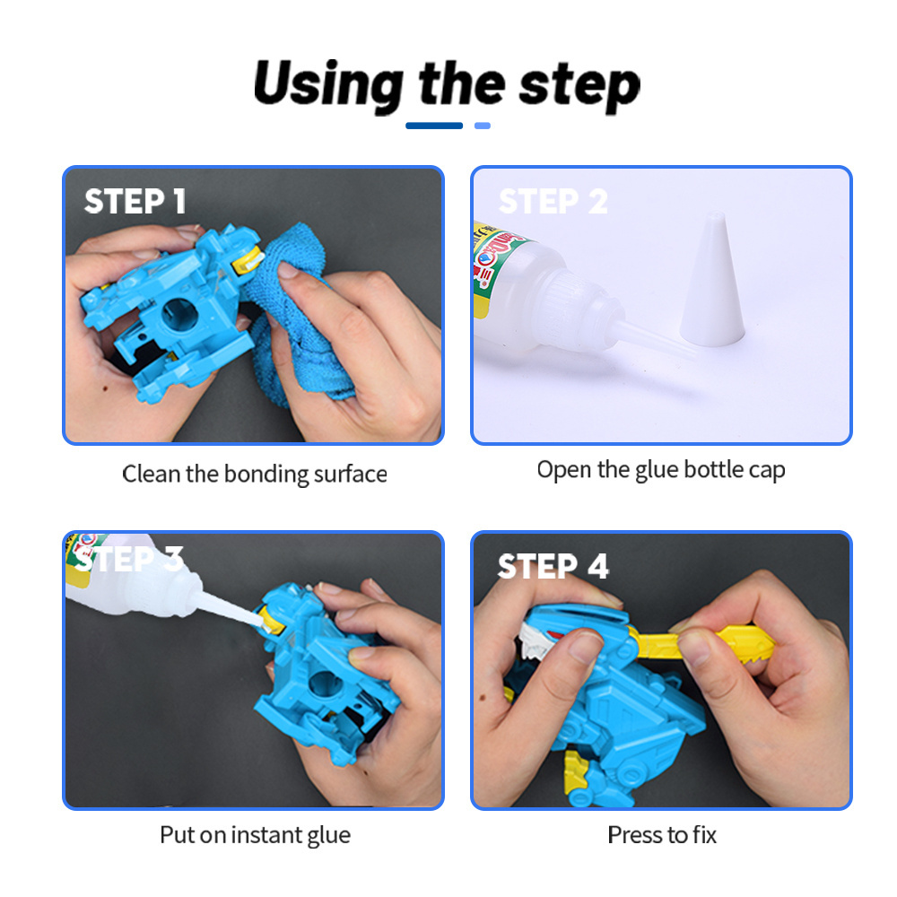 SD104 15s Fast Curing Transparent Low Odour Instant glue