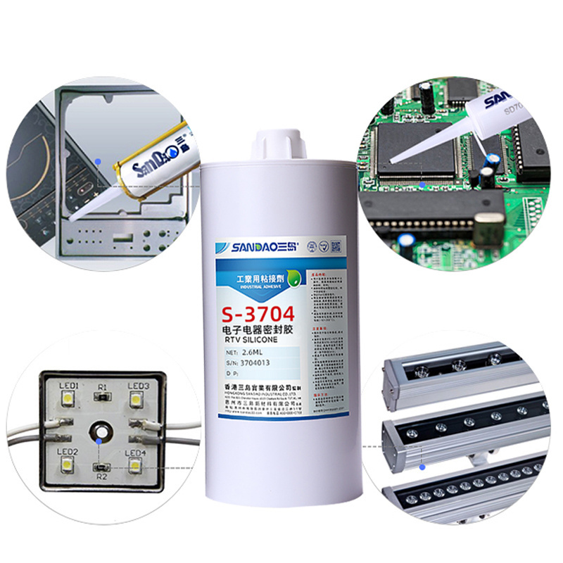 Sealant Glue for Multipurpose Adhesive Craft Waterproof Strong Silicone For PCB CPU And Electronic Applications