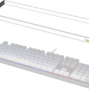 Premium Acrylic Mechanical Keyboard Dust Cover Clear Anti-Cat Protector 75% Keyboards Nj80/GMMK Pro/Keychron Q1/MOD007 Display