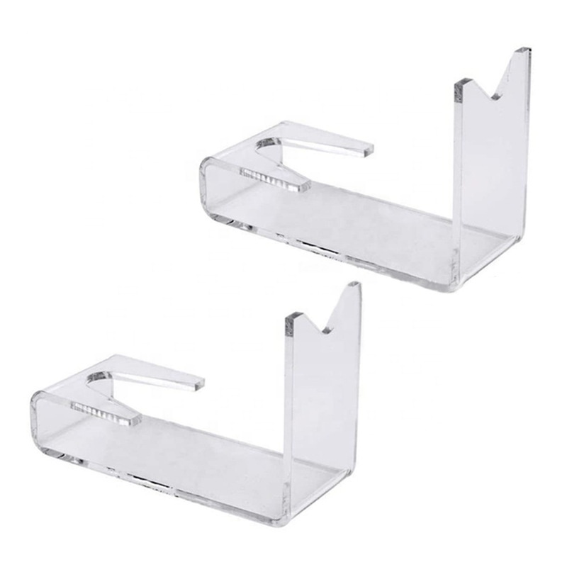 Acrylic toy gun display stand desktop plexiglass pistol model bracket transparent display stand