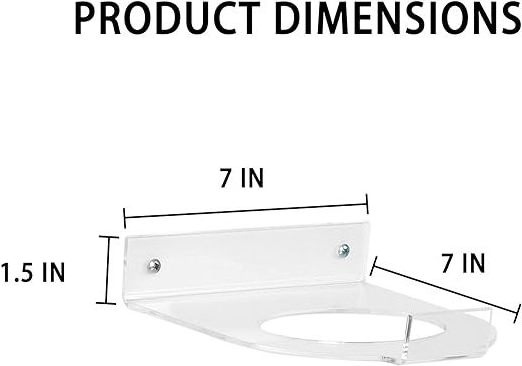 Football Display Stand Clear Football Holders for Display Acrylic Ball Stand Wall Mount Holder no case Cover