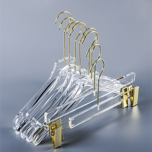 Hotel hanger transparent clothes rack acrylic clothes rack wholesale