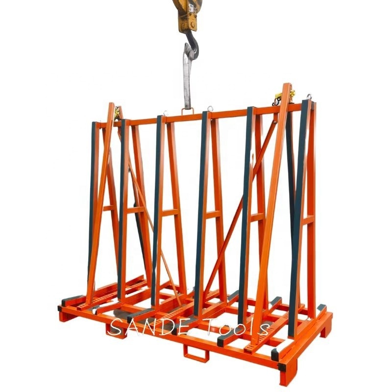 SANDE TOOLS 10 A-frame truck transport cart delivery to Australia Storing Stone Slab Glass Sheet A Frame Rack