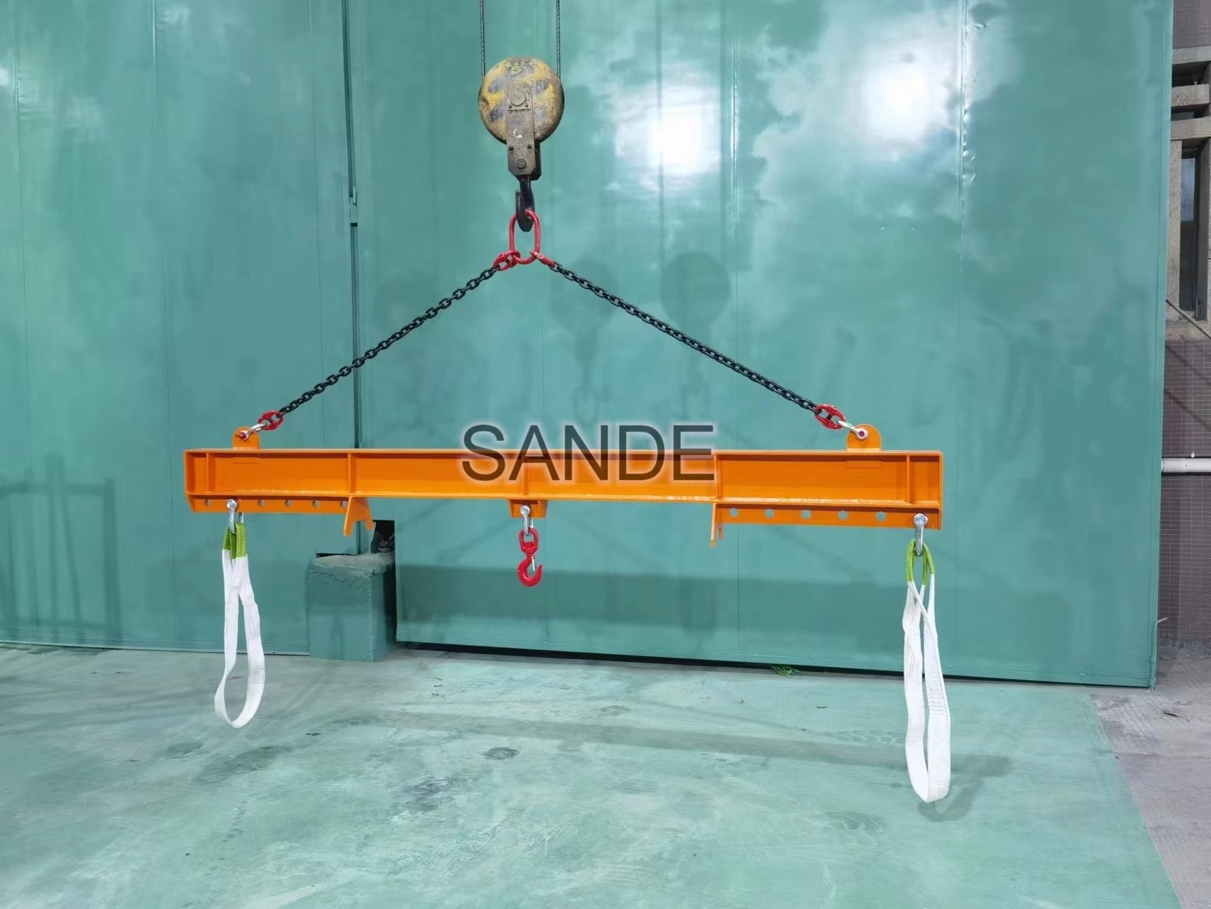 SANDE Tools sale Heavy duty Adjustable Lifting Beam Spreader Beam Spreader Bar Lifting Beam