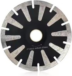 SANDE Diamond Saw Blade T segmented Turbo Rim Cutting Disc for Granite Cutting