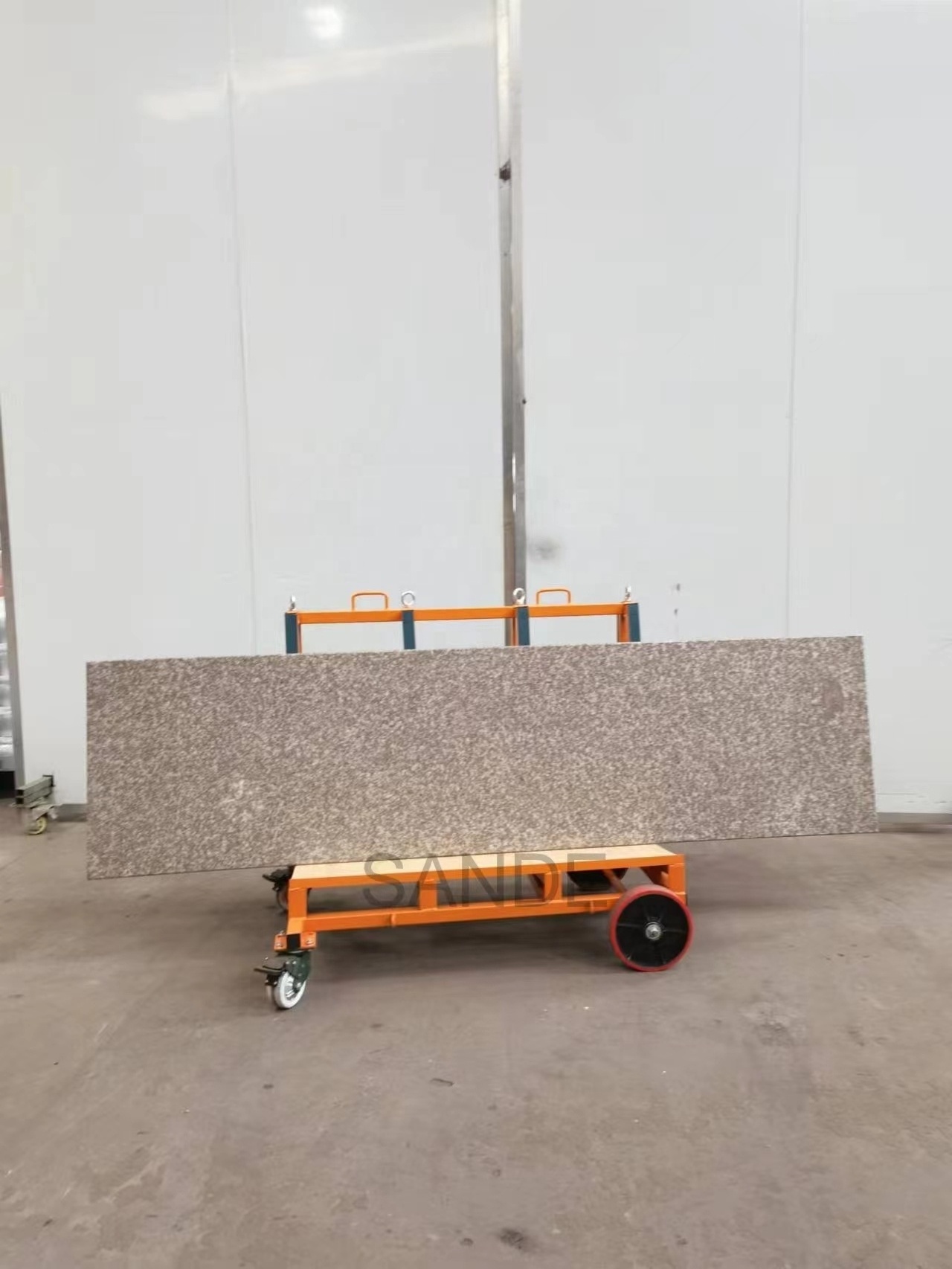 SANDE Sale heavy duty glass cart A Frame Trolley A Frame Transport Rack for Storing and Transporting Stone Slabs