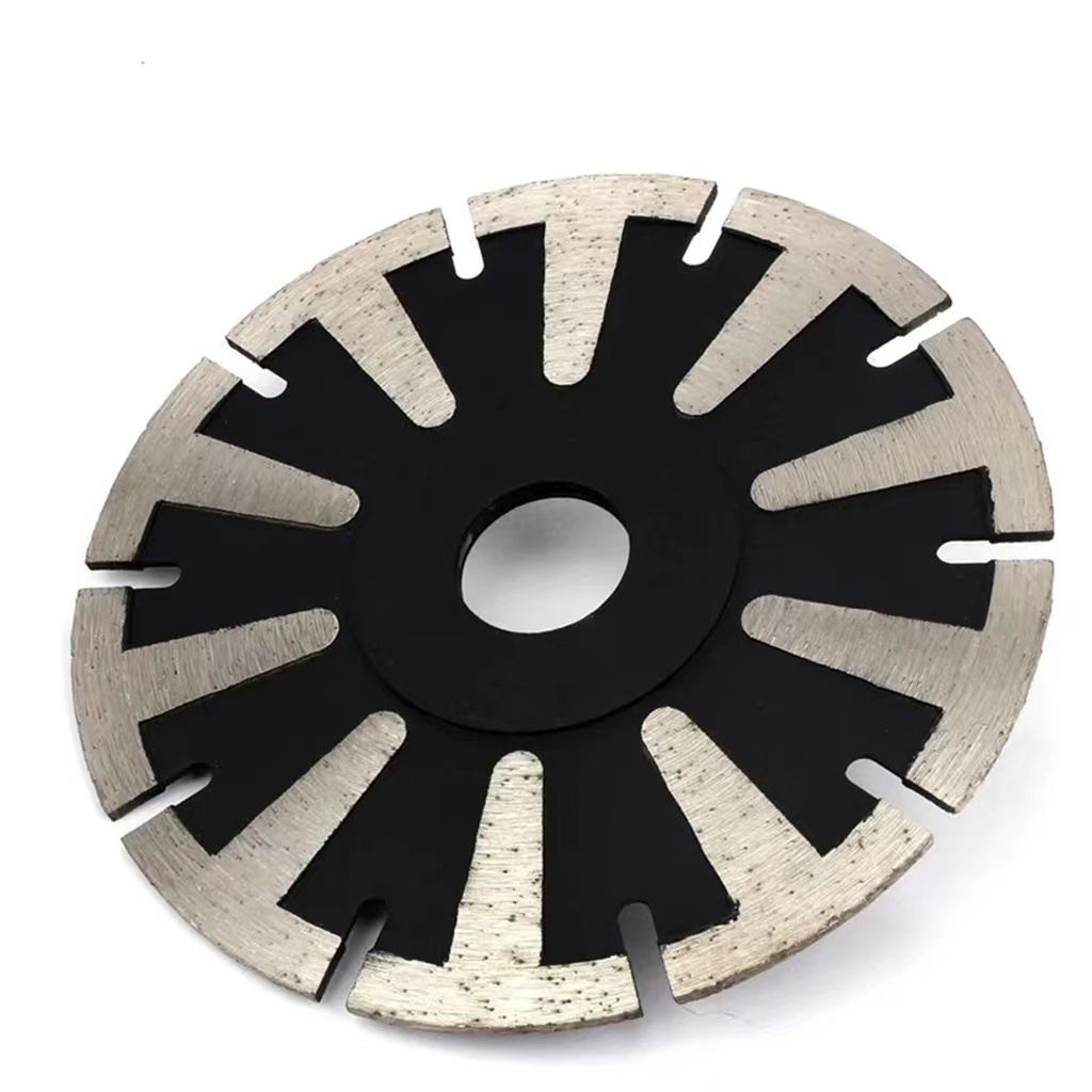 SANDE Diamond Saw Blade T segmented Turbo Rim Cutting Disc for Granite Cutting