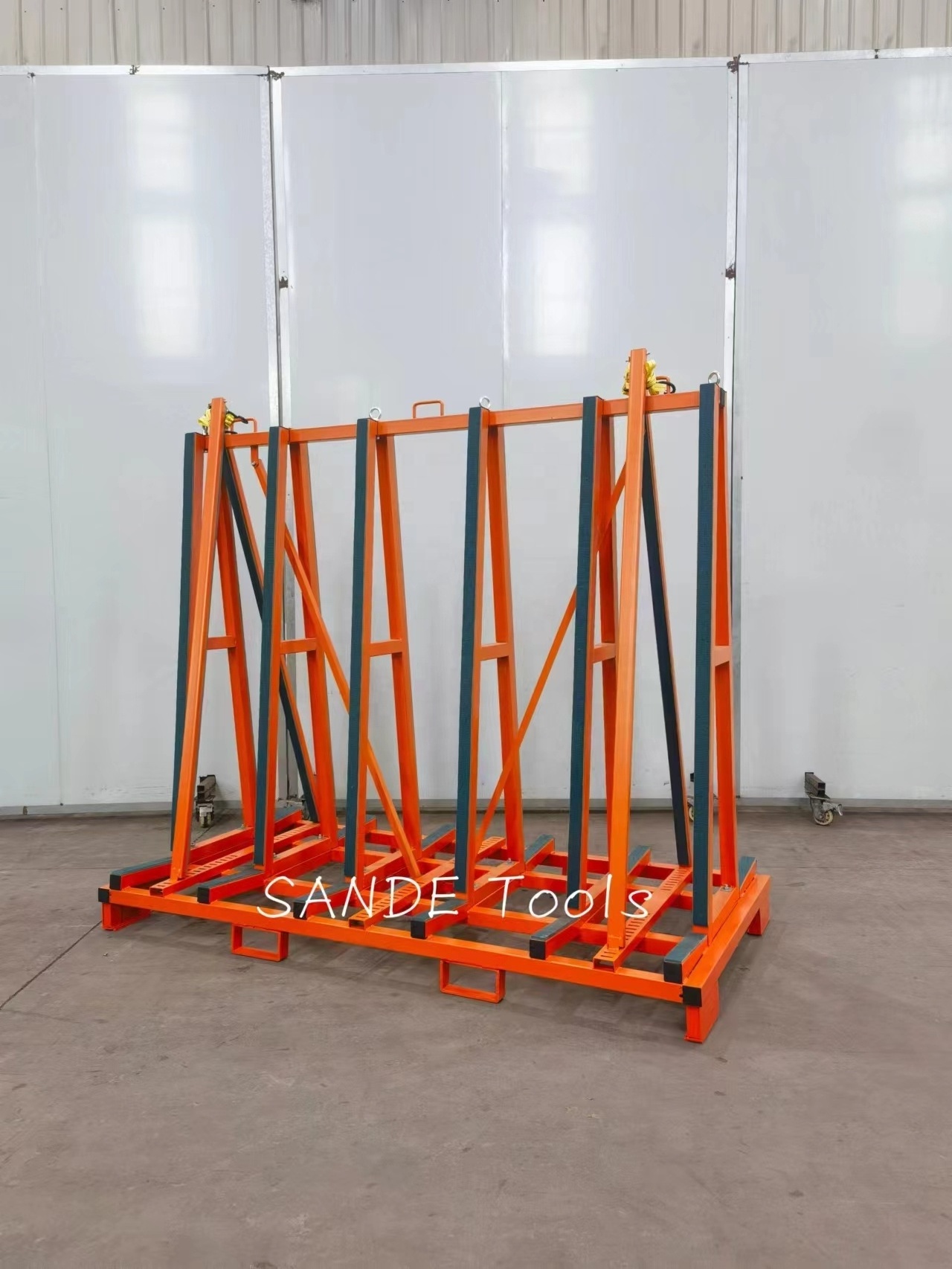 SANDE TOOLS 10 A-frame truck transport cart delivery to Australia Storing Stone Slab Glass Sheet A Frame Rack