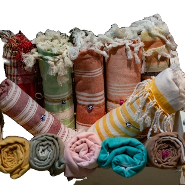 Turkish Hammam Fouta towel for beach 100% OEM Cotton Fouta Beach Towels Export Quality Fouta Towel Wholesale in India.