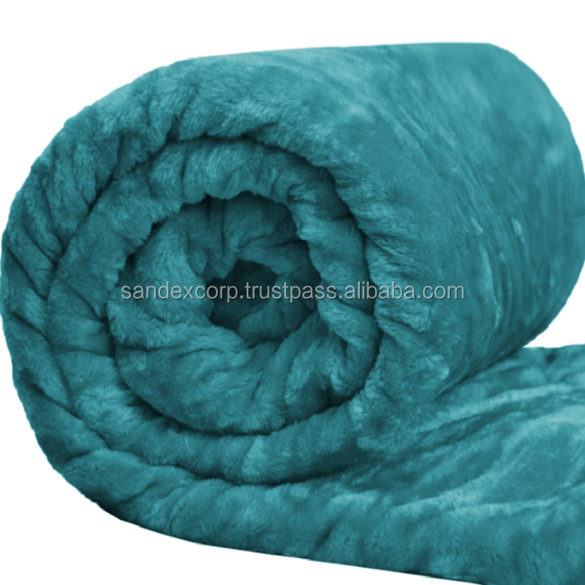 Fleece Blanket Wholesale Luxury Solid for Winter High Quality Polyester 100% Polyester Good Quality Knitted Blanket...