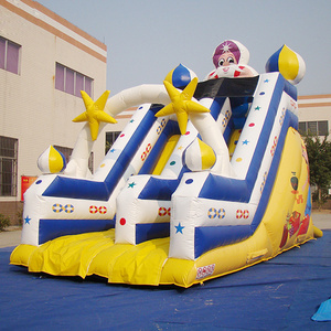 Inflatable bouncer jumping castle commercial kids playground obstacle toboggan gonflable bouncy water slide combo bounce house