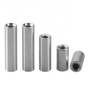 Customized high precision M2 M2.5 M3 female threaded round hollow aluminum standoff spacer