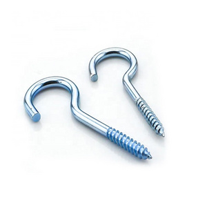 Sandingsheng customized zinc plated open eye self-tapping C hook screw