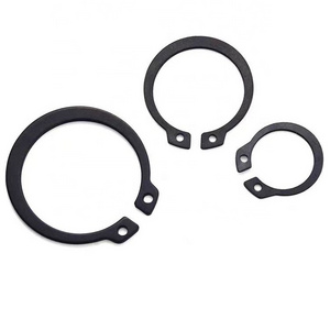 Retaining ring supplier retaining ring DIN 471 oxidized black spring steel 65Mn external circlip for shaft