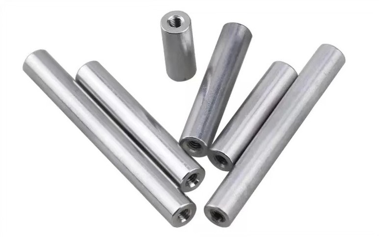 Customized high precision M2 M2.5 M3 female threaded round hollow aluminum standoff spacer