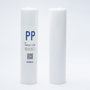 PP cotton melt blown 20um cartridge 10 inch 5 micro sediment pp spun water filter for ro system