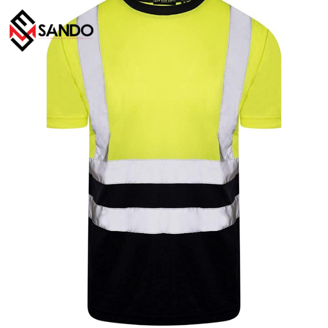 high visibility reflective safety clothing tshirt Unisex custom tshirts for men and women