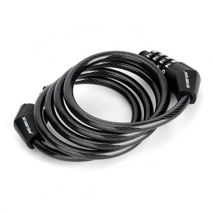 2022 Bike Cable Lock Portable Combination Lock  Universal Security Bicycle Combination Chain Lock