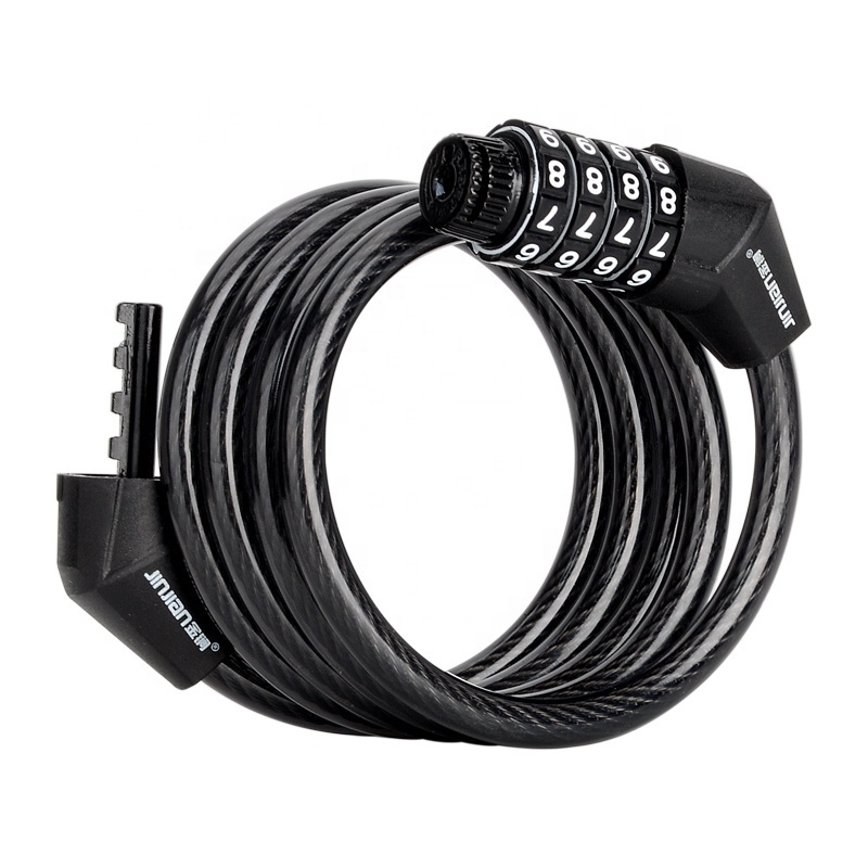 2022 Bike Cable Lock Portable Combination Lock  Universal Security Bicycle Combination Chain Lock