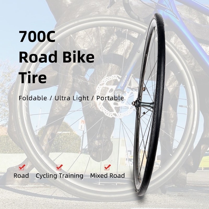 KENDA High quality Folding Road Bike Tire Ultra-portable 700x23/25c 60TPI Bicycle Tires Soft-sided foldable tire