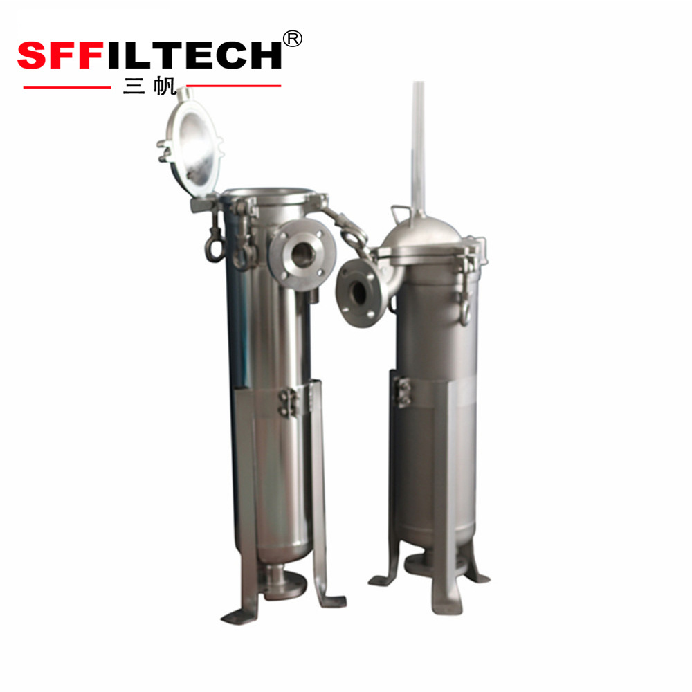 stainless steel candle hydraulic cartridge filter housing