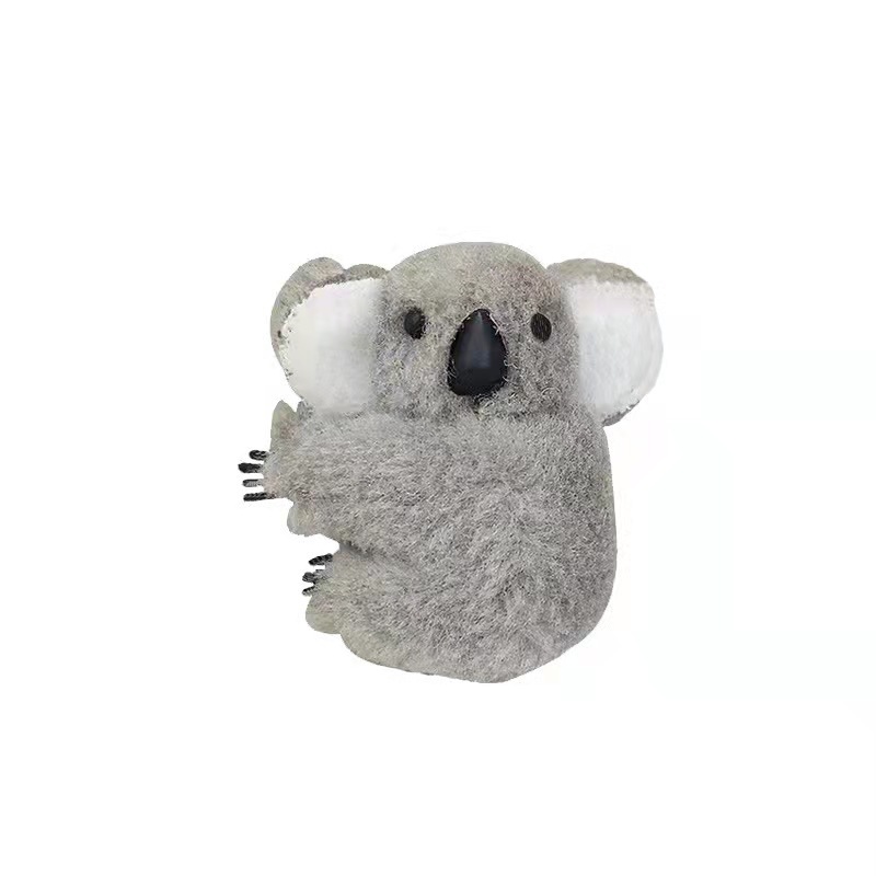 Cute koala hair clip plush grip clip net red side clip schoolgirl hair accessory