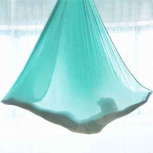 High Quality Silk Fabric Fitness Aerial Yoga Swing Sling Trapeze Inversion Equipment Anti-Gravity Hammock  Yoga