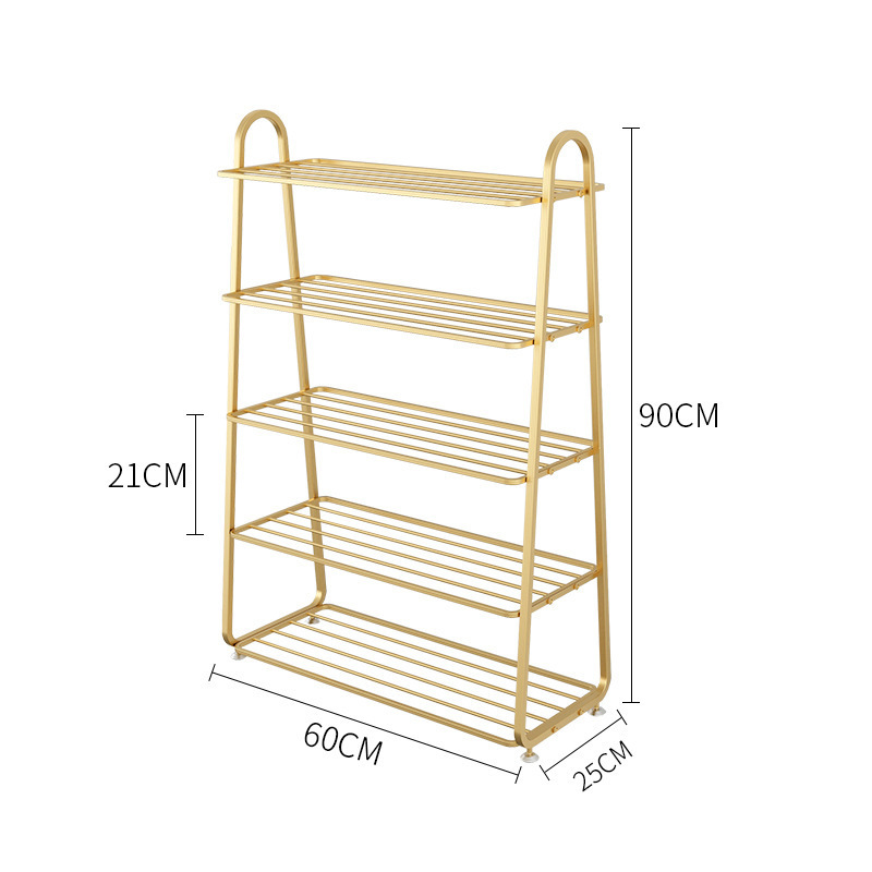 customized Household multilayer economic iron shoes cabinet storage shoes rack