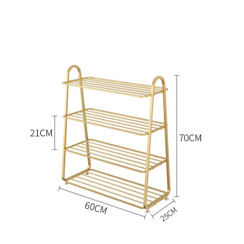 customized Household multilayer economic iron shoes cabinet storage shoes rack