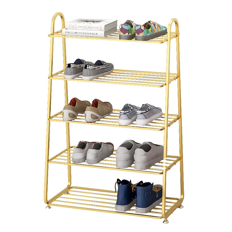 customized Household multilayer economic iron shoes cabinet storage shoes rack