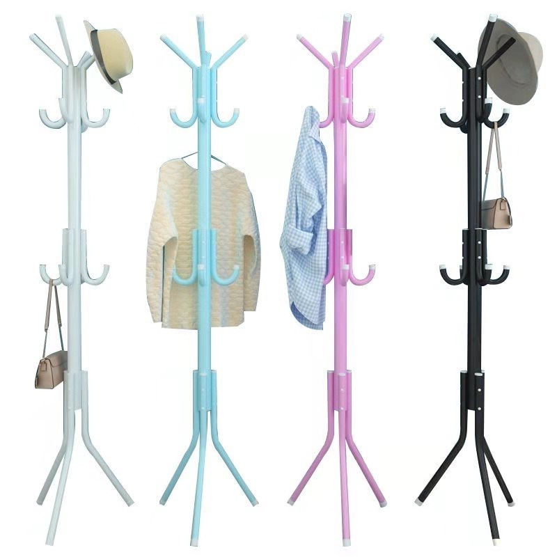 Wholesale Simple Design Strip Metal Clothing Hat Rack Clothes Stand Clothe Rack