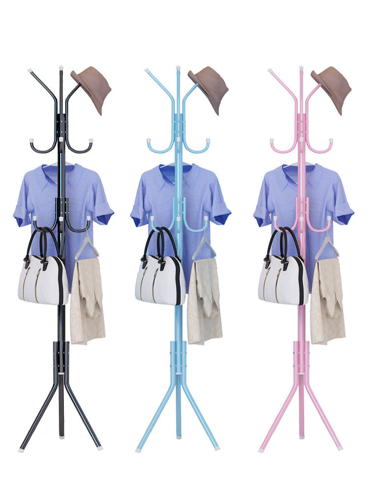 Wholesale Simple Design Strip Metal Clothing Hat Rack Clothes Stand Clothe Rack