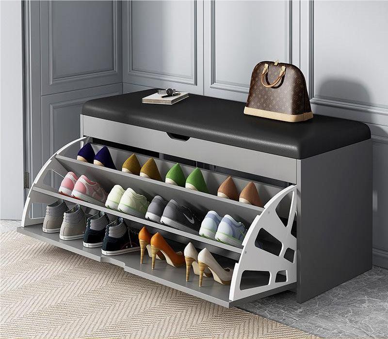 Wholesale Custom Design Shoe Bench Shoes Rack With Seat Oem Entry Shoe Stool