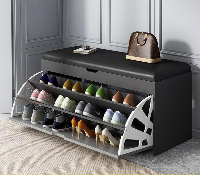 Wholesale Custom Design Shoe Bench Shoes Rack With Seat Oem Entry Shoe Stool