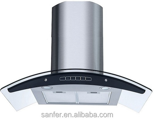 Best selling range hood big power cooker hood motor