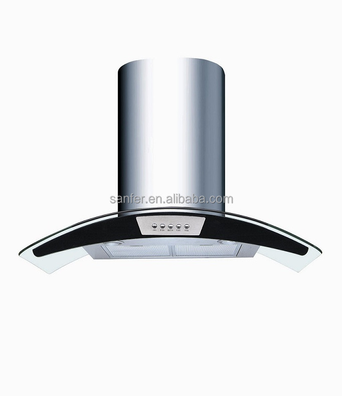 Best selling range hood big power cooker hood motor