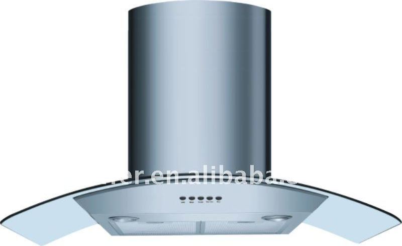 Super Power Suction Fan Blade Range Hood LED Lamps Cooker Hood