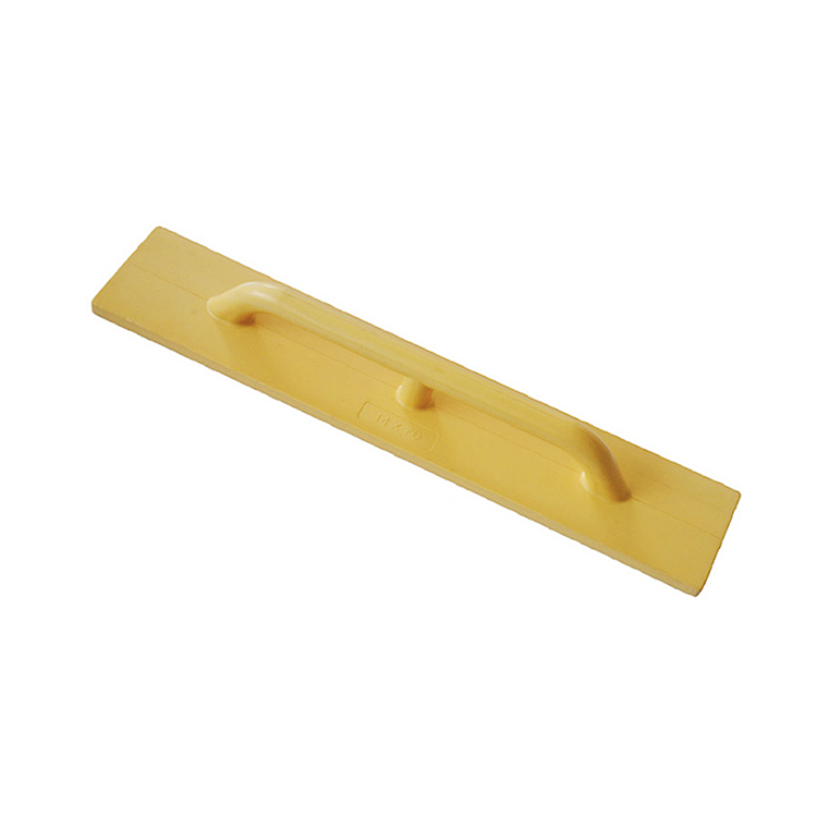 Construction Plaster Board Big Size Yellow PVC Plastic Float PU Plastering Trowel Foam Polyurethane Trowel Panel Making Tool