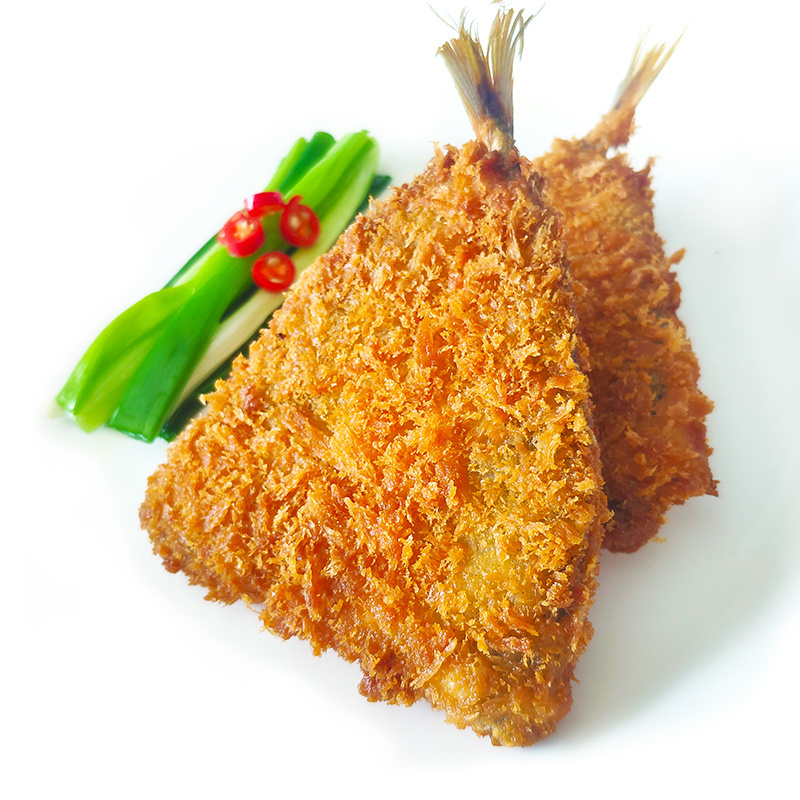 Crispy Flavoured Panko-Crusted Dried Mackerel Fish Canned Mackerel Tin Fish Fried for Japan