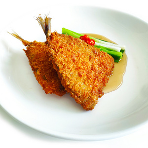 Crispy Flavoured Panko-Crusted Dried Mackerel Fish Canned Mackerel Tin Fish Fried for Japan