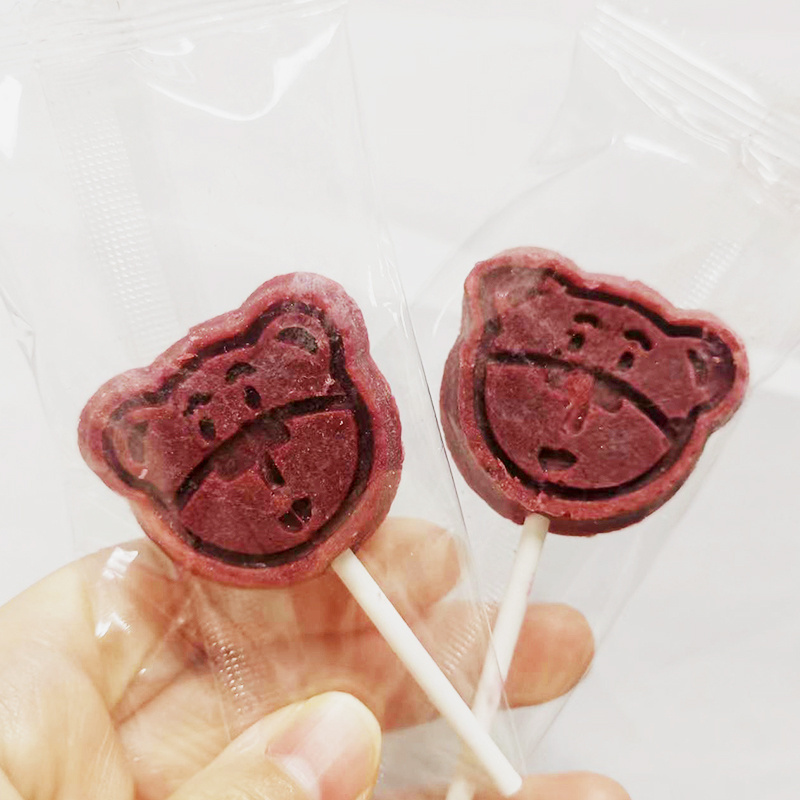 Bunny Shaped Hard Fruit Candy Mixed Hawthorn Sweet Lollipop Children Leisure Hawthorn Cakes Snacks (Original&Mulberry) 100g