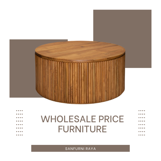 Modern simple round low coffee table indoor and outdoor furniture restaurant table high quality coffee table wholesale price