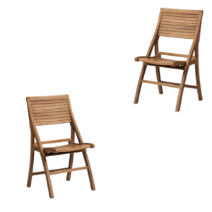 Best selling outdoor furniture dining folding chair with teak solid wooden direct factory handmade from indonesia